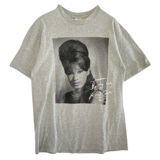 Supreme シュプリーム 09AW Ronnie Spector Tee ロニー スペクター Tシャツ グレー グレー系 L【中古】