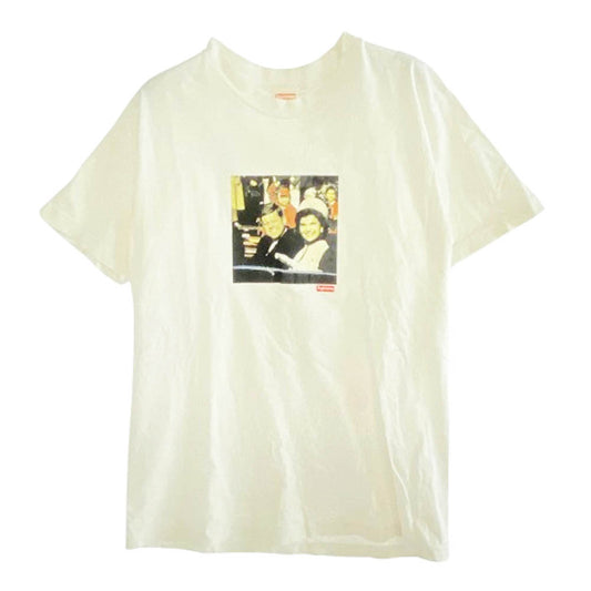 Supreme シュプリーム 08AW JFK Tee ケネディ Tシャツ ホワイト ホワイト系 M【中古】