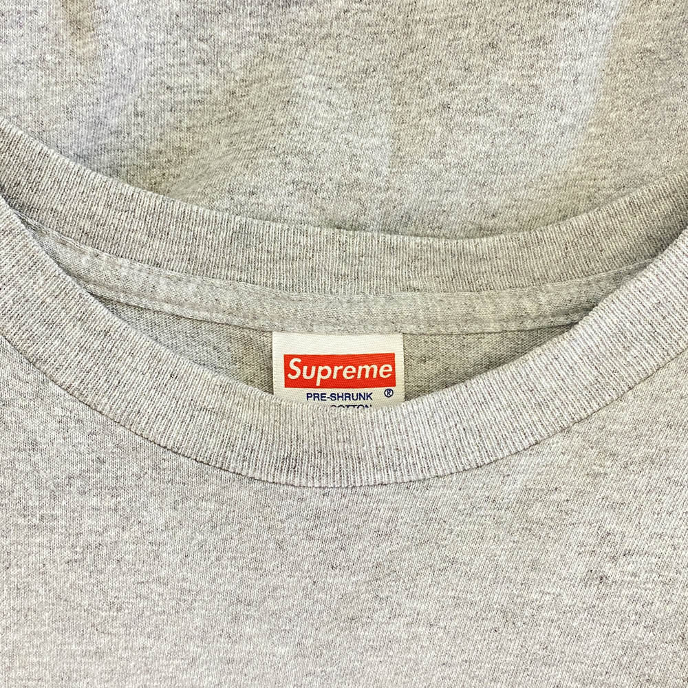 Supreme シュプリーム 10SS Lee Scratch Perry Photo Tee リー スクラッチ ペリー Tシャツ グレー グレー系 L【中古】