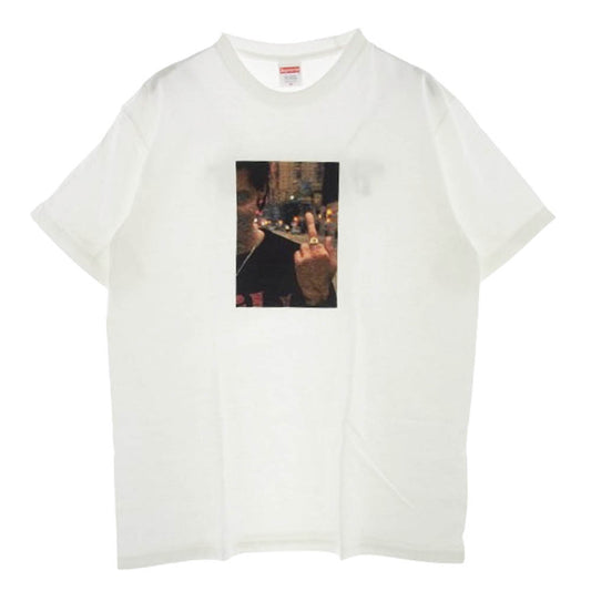 Supreme シュプリーム 18AW Blessed Tee ブレスド プリント Tシャツ ホワイト ホワイト系 M【新古品】【未使用】【中古】