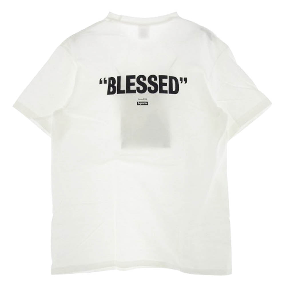 Supreme シュプリーム 18AW Blessed Tee ブレスド プリント Tシャツ ホワイト ホワイト系 M【新古品】【未使用】【中古】