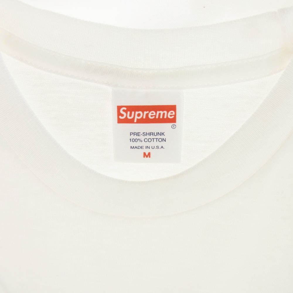 Supreme シュプリーム 18AW Blessed Tee ブレスド プリント Tシャツ ホワイト ホワイト系 M【新古品】【未使用】【中古】