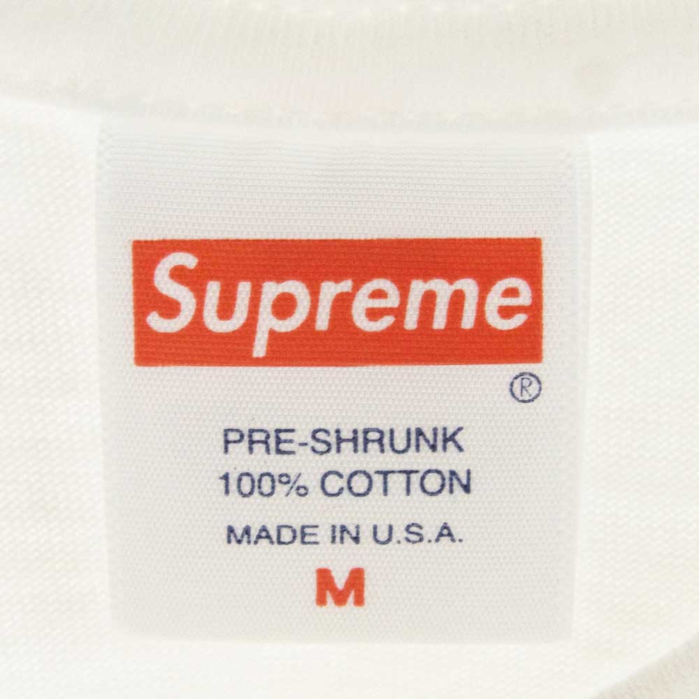 Supreme シュプリーム 18AW Blessed Tee ブレスド プリント Tシャツ ホワイト ホワイト系 M【新古品】【未使用】【中古】
