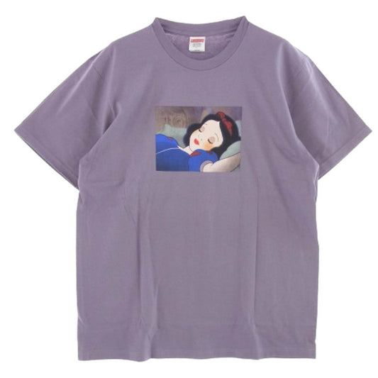 Supreme シュプリーム 24AW Snow White Tee Dusty Purple  白雪姫 プリント Tシャツ パープル系 パープル系 L【新古品】【未使用】【中古】