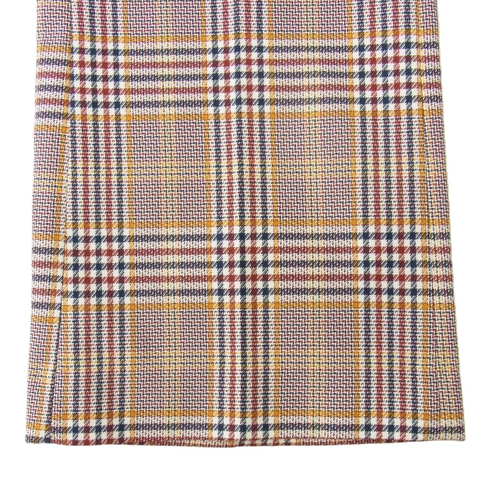 ヴィンテージ 70’s～80’s ブーツカット チェック柄 スラックスパンツ ロケットタロン マルチカラー系【中古】