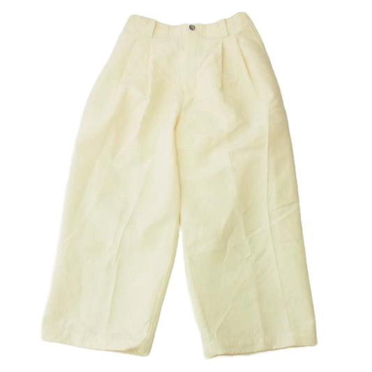 MAISON SPECIAL メゾンスペシャル 11232461203 Multi Fabric Two-tuck Wide Pants タック ワイド パンツ オフホワイト系 1【中古】