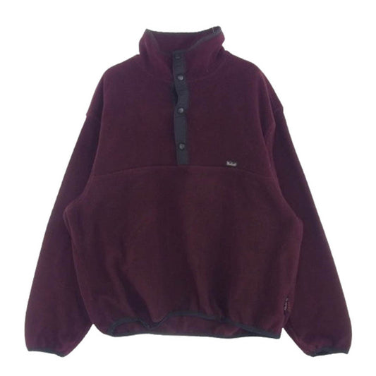 WOOLRICH ウールリッチ 90s フリース スナップシャツ エンジ系 L【中古】