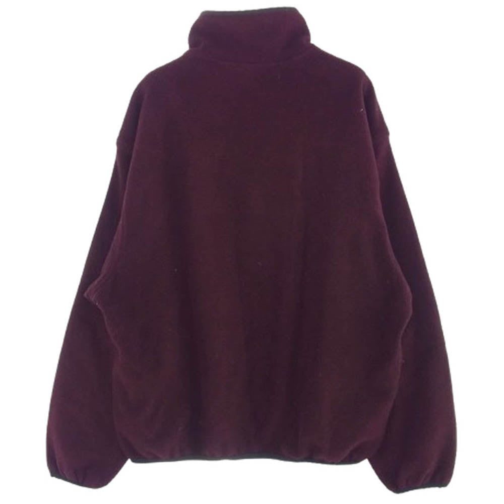 WOOLRICH ウールリッチ 90s フリース スナップシャツ エンジ系 L【中古】