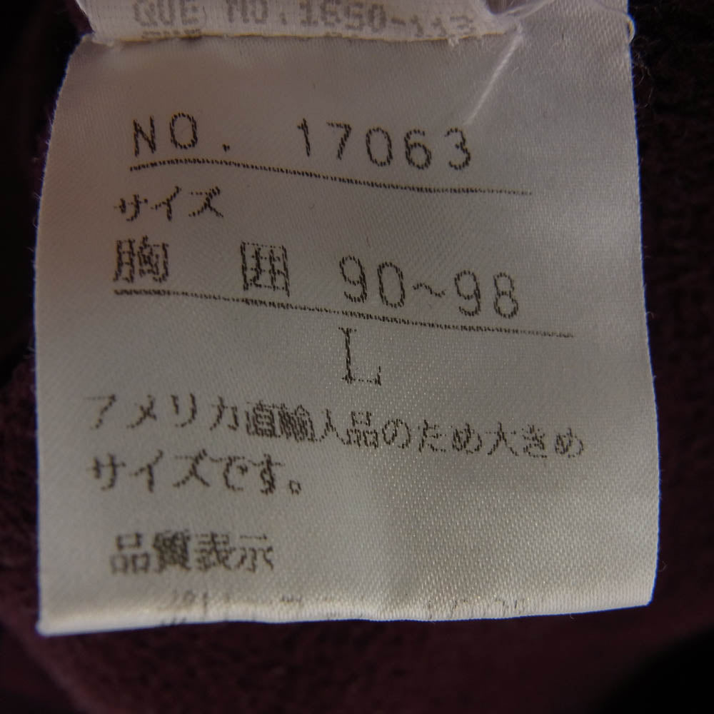 WOOLRICH ウールリッチ 90s フリース スナップシャツ エンジ系 L【中古】