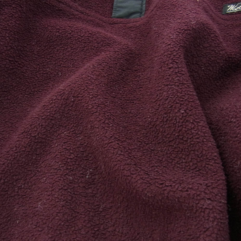 WOOLRICH ウールリッチ 90s フリース スナップシャツ エンジ系 L【中古】
