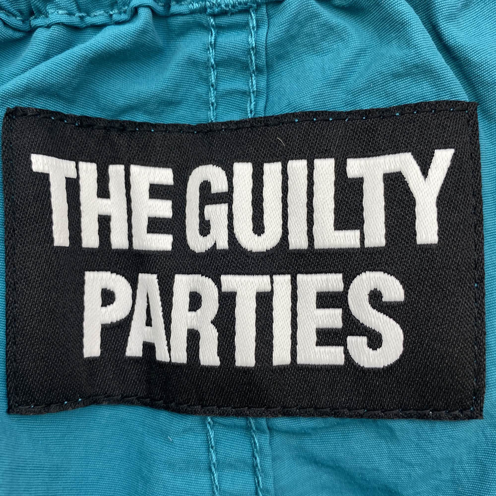 WACKO MARIA ワコマリア 24SS BOARD SHORTS ロゴ刺繍 ナイロン ショートパンツ ショーツ ライトグリーン系 L【中古】