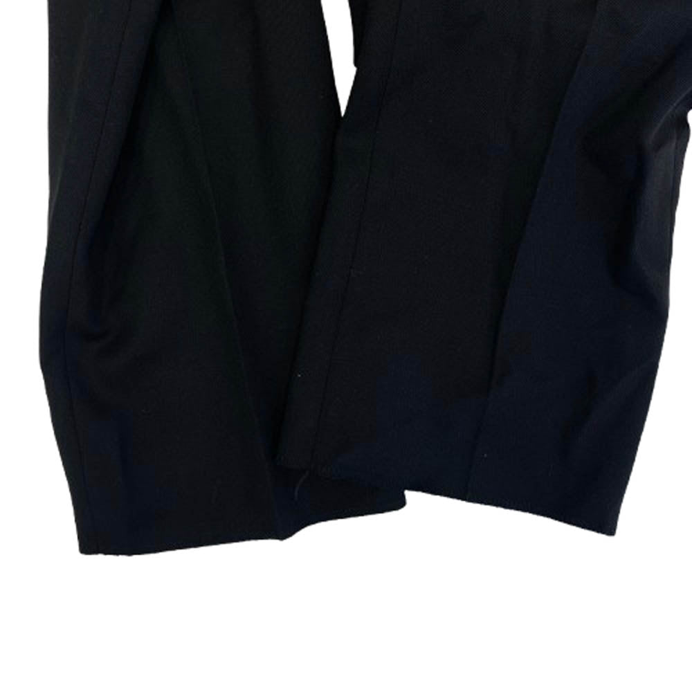 WACKO MARIA ワコマリア × DORMEUIL ドーメル 1タック テーパード スラックスパンツ ブラック系 S【中古】
