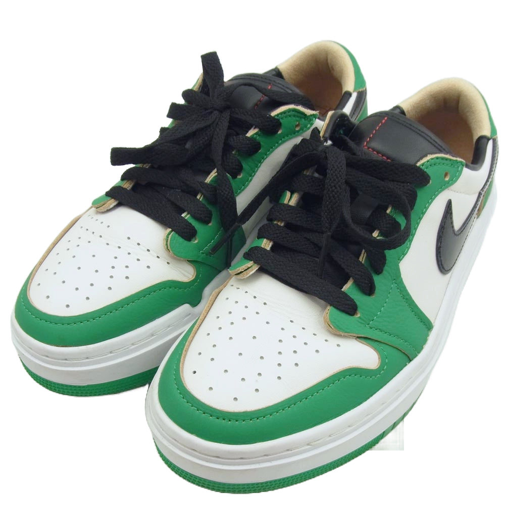 NIKE ナイキ DQ8394-301 Women's Air Jordan 1 Low Elevate Lucky Green ウィメンズ エアジョーダン1 ロー エレベート ラッキーグリーン スニーカー グリーン系 25.5cm【中古】