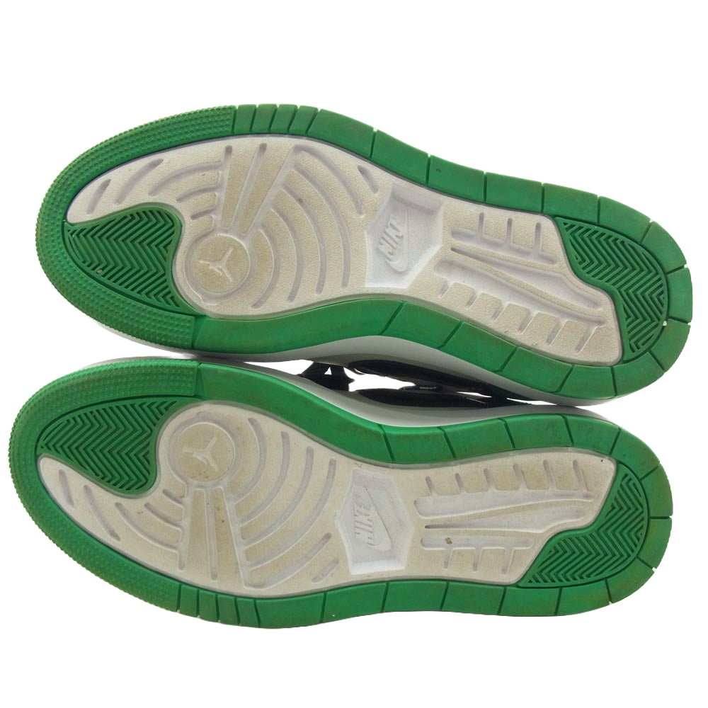 NIKE ナイキ DQ8394-301 Women's Air Jordan 1 Low Elevate Lucky Green ウィメンズ エアジョーダン1 ロー エレベート ラッキーグリーン スニーカー グリーン系 25.5cm【中古】