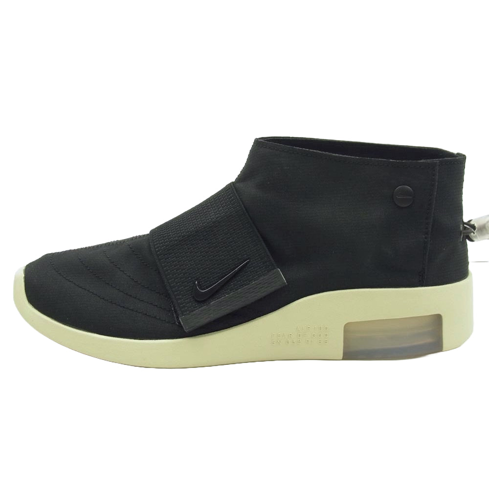 NIKE ナイキ AT8086-002 × Fear Of God フィアオブゴッド Air Moccasin Black エアモカシン スニーカー ブラック系 27cm【極上美品】【中古】
