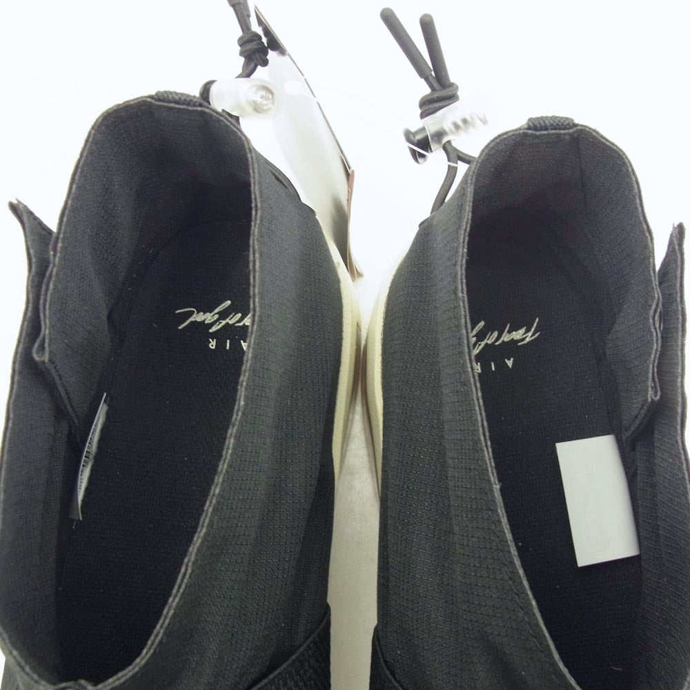 NIKE ナイキ AT8086-002 × Fear Of God フィアオブゴッド Air Moccasin Black エアモカシン スニーカー ブラック系 27cm【極上美品】【中古】