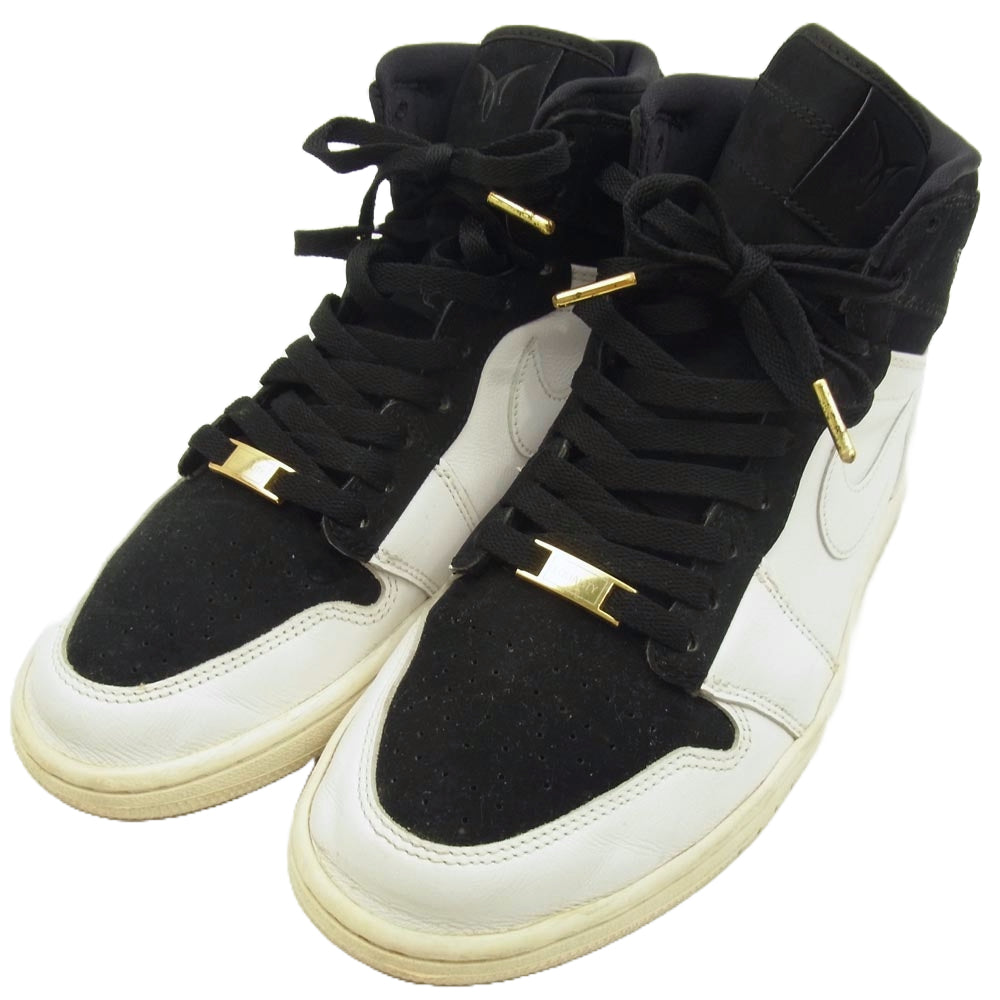 NIKE ナイキ AQ7474-001 Air Jordan 1 Retro High Equality Black History Month 2018 エアジョーダン1 ハイ イクアリティ ブラック ヒストリー マンス 2018 スニーカー ブラック系 27cm【中古】