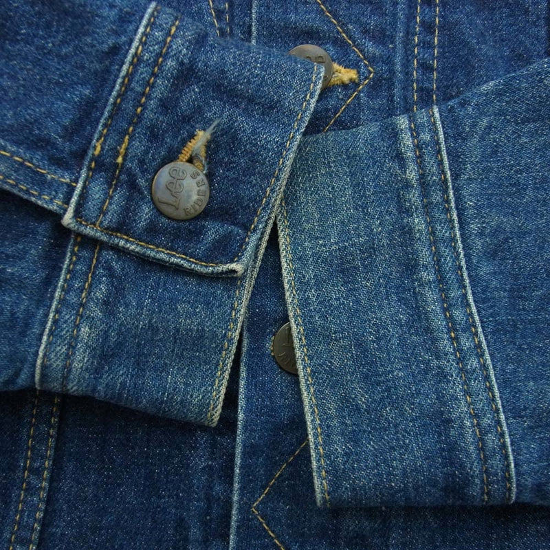 【USA製】Lee RIDER デニムジャケット M インディゴブルー 90s USA製】Lee RIDER デニムジャケット M インディゴブルー 90s