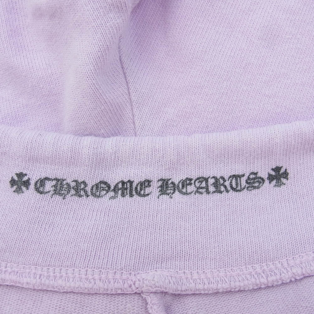 CHROME HEARTS クロムハーツ（原本無） ダガープリント コットン ショートパンツ パープル系 S【中古】