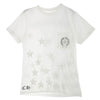 CHROME HEARTS クロムハーツ（原本無） OLD Scroll Label Star オールド バックスクロールラベル スタープリント Tシャツ 半袖カットソー ホワイト系 S【中古】