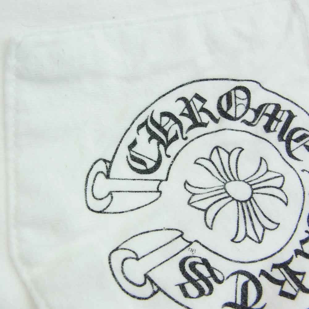 CHROME HEARTS クロムハーツ（原本無） OLD Scroll Label Star オールド バックスクロールラベル スタープリント Tシャツ 半袖カットソー ホワイト系 S【中古】