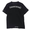 CHROME HEARTS クロムハーツ（原本無） スクロールラベル プリント ポケット Tシャツ 半袖カットソー ブラック ブラック系 M【中古】