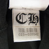 CHROME HEARTS クロムハーツ（原本無） スクロールラベル プリント ポケット Tシャツ 半袖カットソー ブラック ブラック系 M【中古】