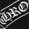 CHROME HEARTS クロムハーツ（原本無） スクロールラベル プリント ポケット Tシャツ 半袖カットソー ブラック ブラック系 M【中古】