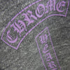 CHROME HEARTS クロムハーツ（原本無） SWTSHRT HD ZIP アーム クロス ホースシュー プリント ダガージップ ジップパーカー グレー系 S【中古】