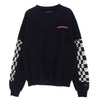 CHROME HEARTS クロムハーツ（原本無） × MATTY BOY マッティーボーイ PPO PRETENSE SWEAT プリテンス バックプリント スウェット ブラック系 M【中古】