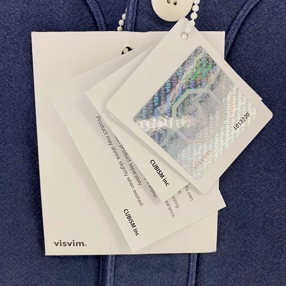 VISVIM ビズビム 18SS 0118105011018 DUGOUT SHIRT L/S ドッグアウト ベースボール 長袖シャツ ブルー系 1【中古】