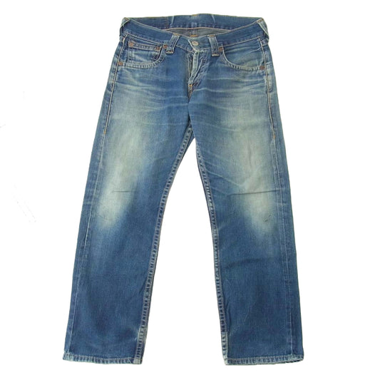 Levi's リーバイス 00's 日本製 901 ボタンフライ デニムパンツ ボタン裏刻印J09 インディゴブルー系 30【中古】