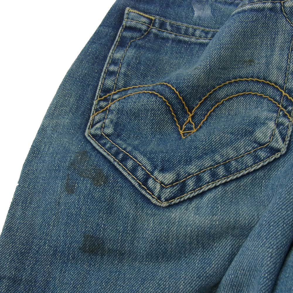 Levi's リーバイス 00's 日本製 901 ボタンフライ デニムパンツ ボタン裏刻印J09 インディゴブルー系 30【中古】