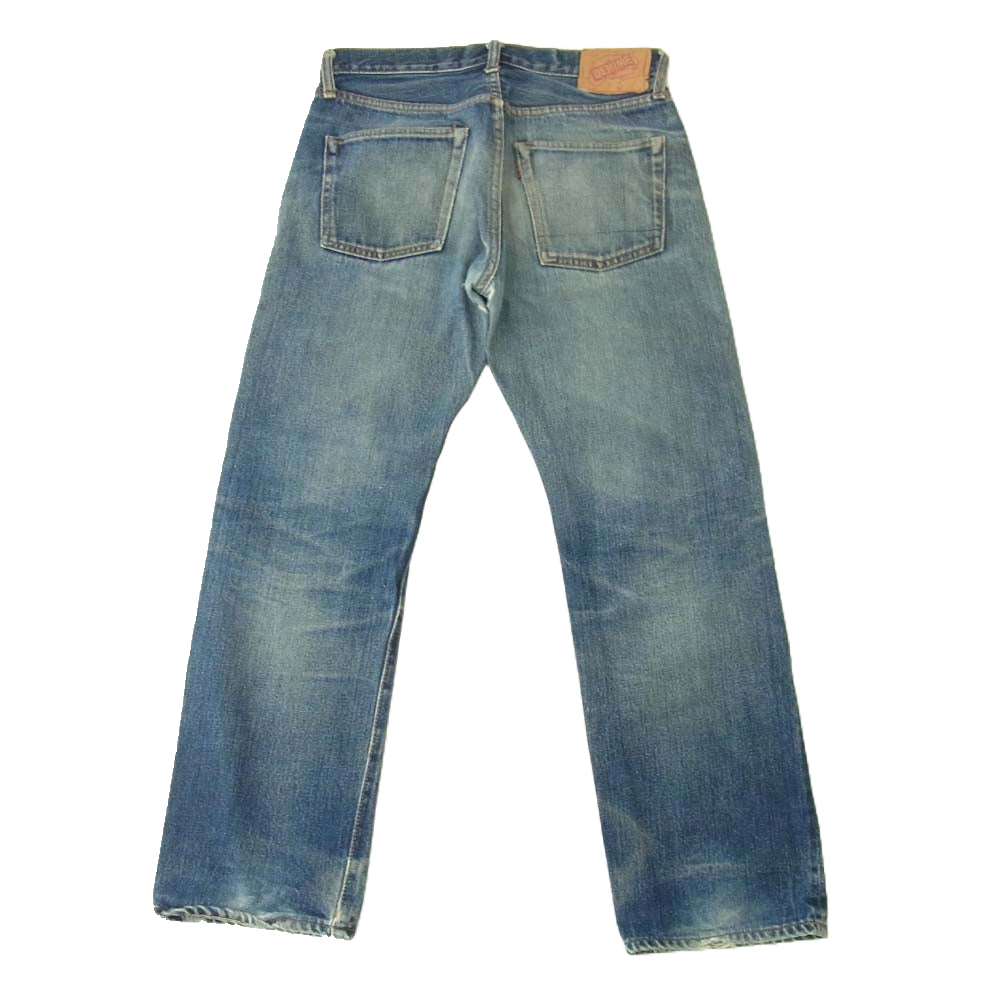 Denime ドゥニーム ボタンフライ セルビッチ デニムパンツ インディゴブルー系 サイズ不明【中古】