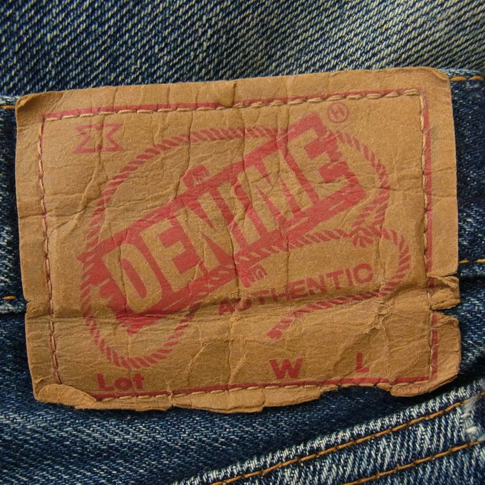 Denime ドゥニーム ボタンフライ セルビッチ デニムパンツ インディゴブルー系 サイズ不明【中古】