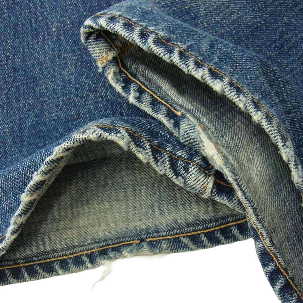 Denime ドゥニーム ボタンフライ セルビッチ デニムパンツ インディゴブルー系 サイズ不明【中古】