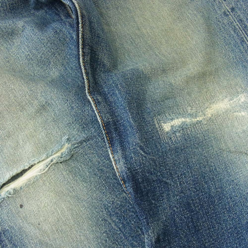 Denime ドゥニーム ボタンフライ セルビッチ デニムパンツ インディゴブルー系 サイズ不明【中古】