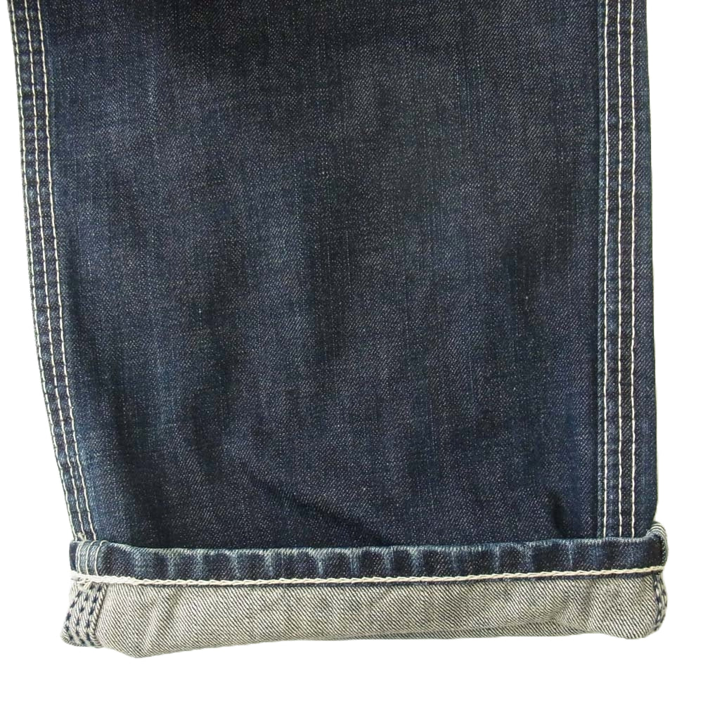 Levi's リーバイス 703 サスペンダー付 ジップフライ ストレート デニムパンツ インディゴブルー系 W32【中古】