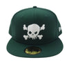 Supreme シュプリーム 21SS Skull Cap スカル刺繍 ベースボール キャップ グリーン系 59.6cm【中古】