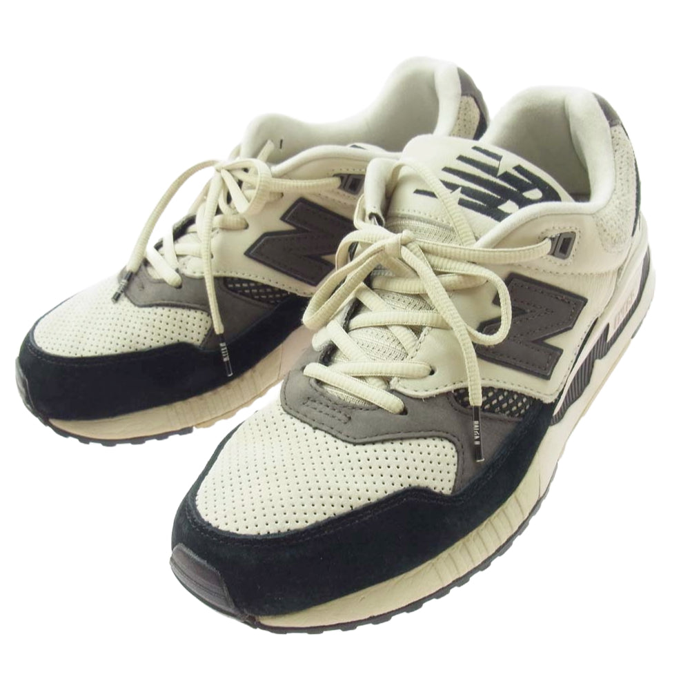 NEW BALANCE ニューバランス Ｍ530 MH N.HOOLYWOOD エヌハリウッド ローカット スニーカー ベージュ系 ブラック系 27cm【中古】