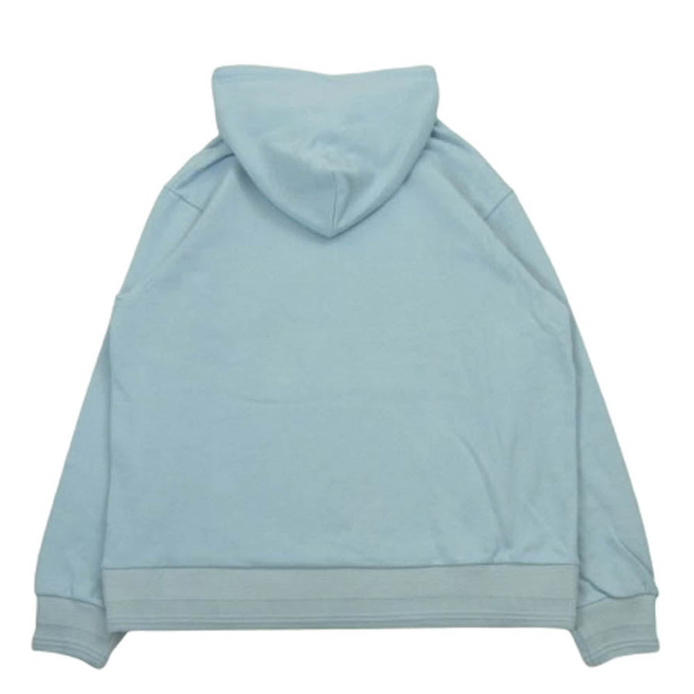 KUON クオン 114CS022000 Kumihimo Hoodie 組み紐 フーディ プルオーバー パーカー ライトブルー系 Sax L【極上美品】【中古】