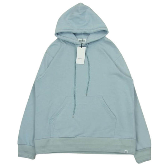 KUON クオン 114CS022000 Kumihimo Hoodie 組み紐 フーディ プルオーバー パーカー ライトブルー系 Sax M【極上美品】【中古】