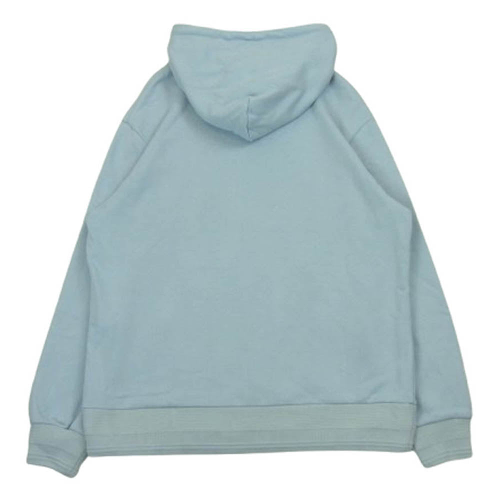 KUON クオン 114CS022000 Kumihimo Hoodie 組み紐 フーディ プルオーバー パーカー ライトブルー系 Sax M【極上美品】【中古】