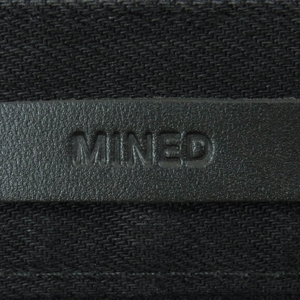 MINEDENIM マインデニム 2011-1001 Slim STR 5pocket OWS リペア クラッシュ 加工 ブラック デニム パンツ ブラック系 9【極上美品】【中古】
