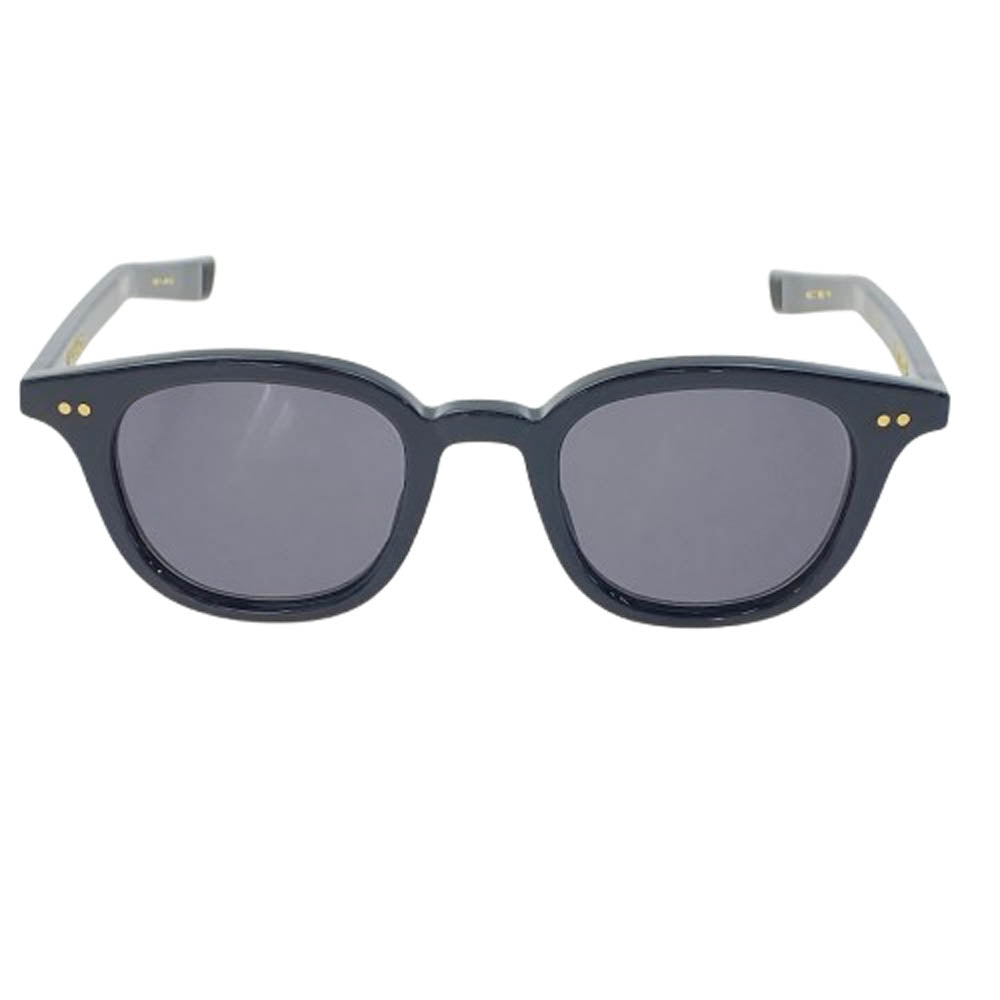 WACKO MARIA ワコマリア NATIVE SONS GLASSES GUERRERO ネイティブサンズ ウェリントン サングラス メガネ ブラック系 46.2□22.5-144【中古】