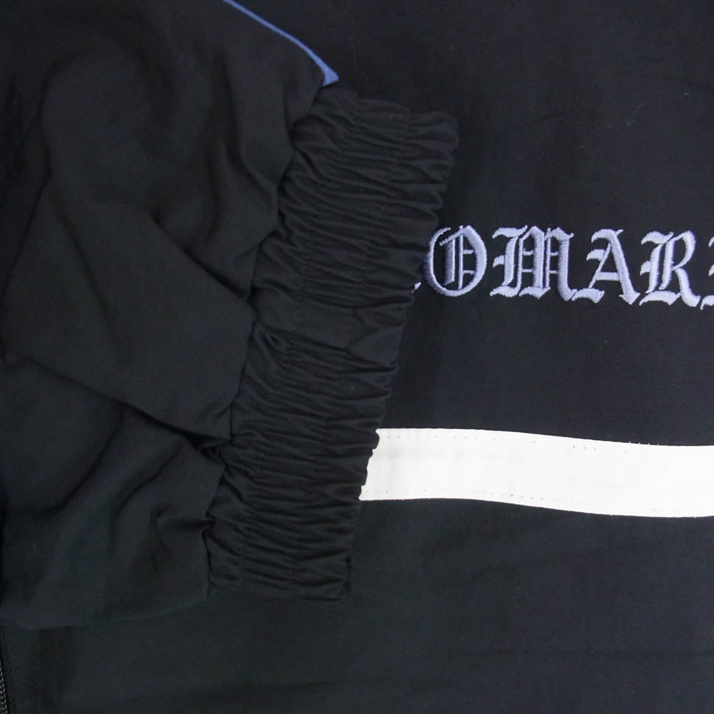 WACKO MARIA ワコマリア 24AW 24FW-WMO-TJ01 NYLON TRACK JACKET ナイロン トラック ジャケット ブラック系 M【極上美品】【中古】