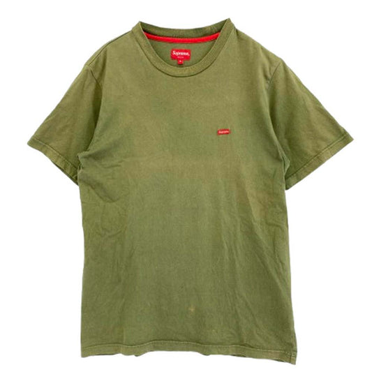 Supreme シュプリーム Small Box Tee スモール ボックスロゴ 半袖 Tシャツ カーキ系 M【中古】