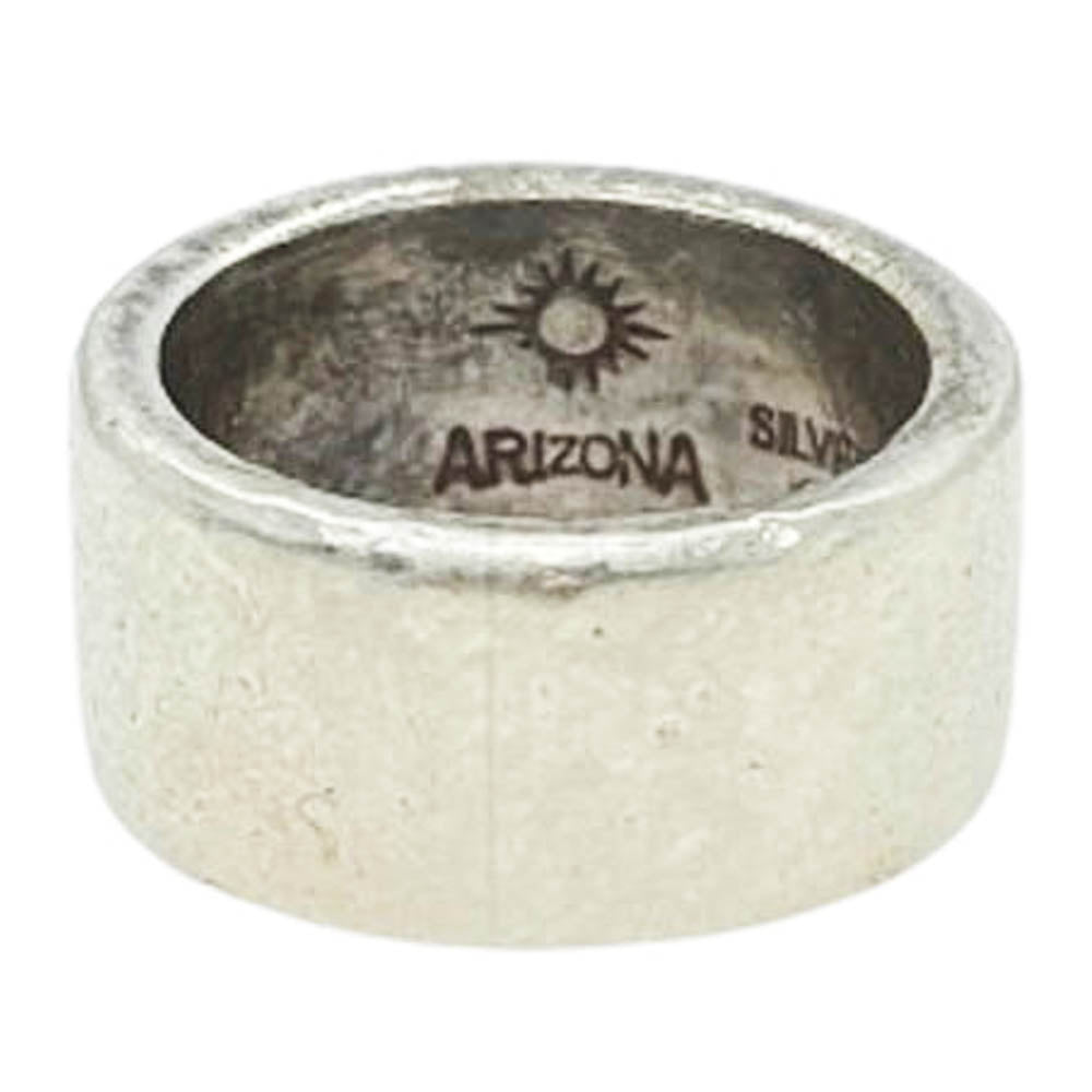 ARIZONA FREEDOM アリゾナフリーダム K18 太陽神付き シルバー リング シルバー系 10号【中古】