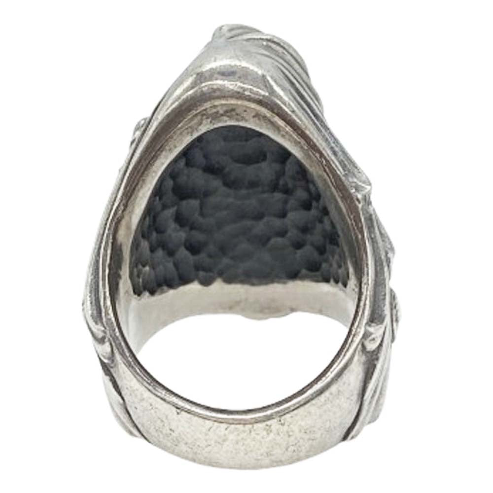ラットレース Venus Skull Ring L ヴィーナス スカル リング シルバー系 15号【中古】