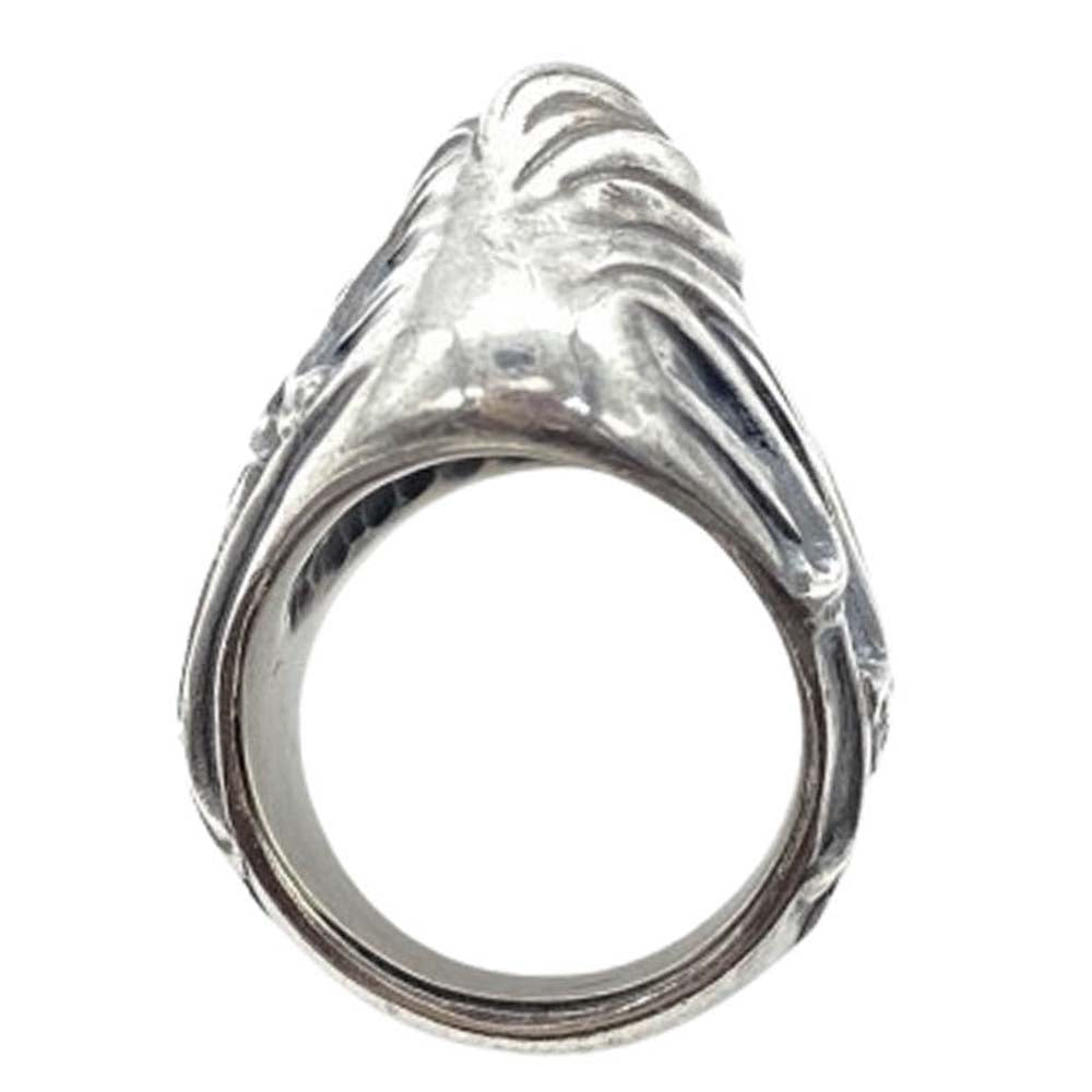 ラットレース Venus Skull Ring L ヴィーナス スカル リング シルバー系 15号【中古】